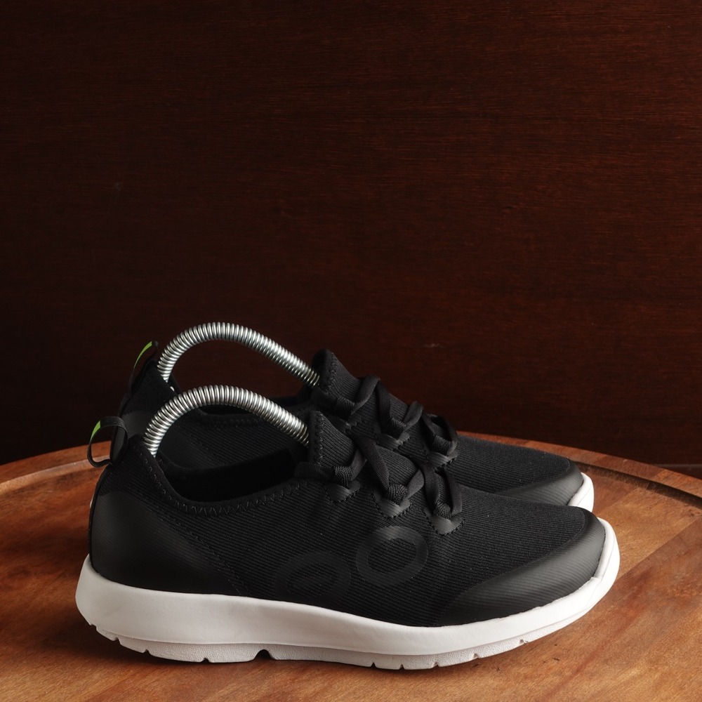 Oofos Shoes Womens SZ 6 BLK Oomg Sport Low Recovery Comfort Walking Athleisure